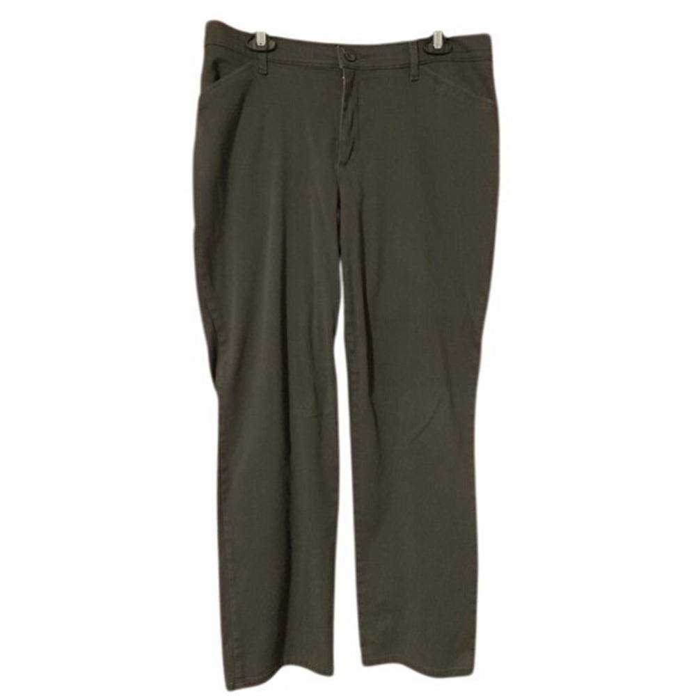 Lee All Day Pant Straight Leg Medium Wash Gray‎ Womens Size 12